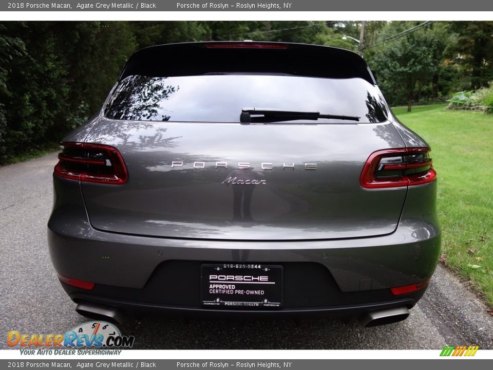 2018 Porsche Macan Agate Grey Metallic / Black Photo #5