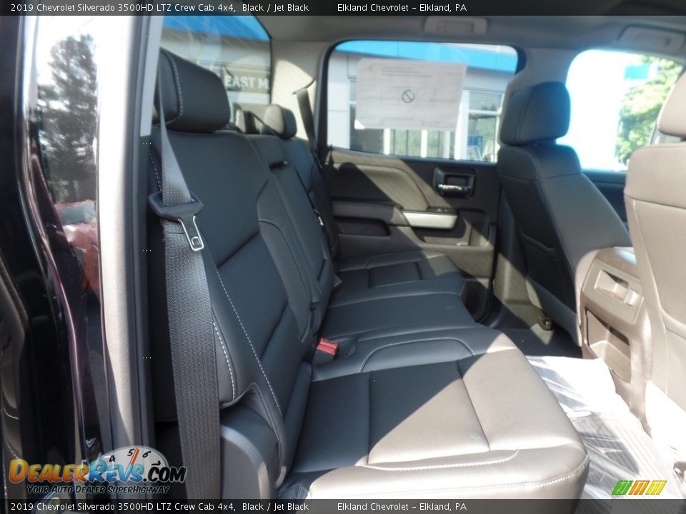 2019 Chevrolet Silverado 3500HD LTZ Crew Cab 4x4 Black / Jet Black Photo #18