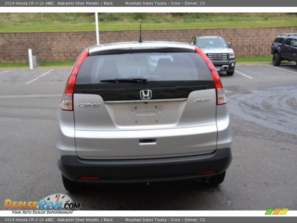 2014 Honda CR-V LX AWD Alabaster Silver Metallic / Black Photo #5