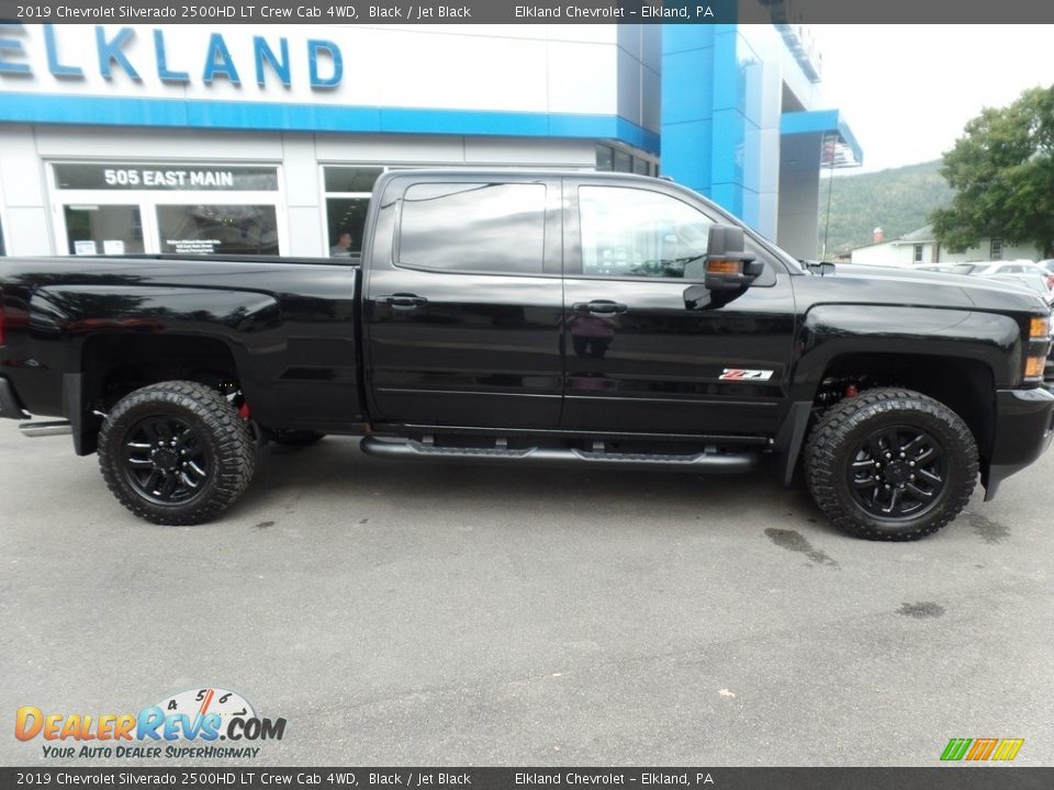 2019 Chevrolet Silverado 2500HD LT Crew Cab 4WD Black / Jet Black Photo #1