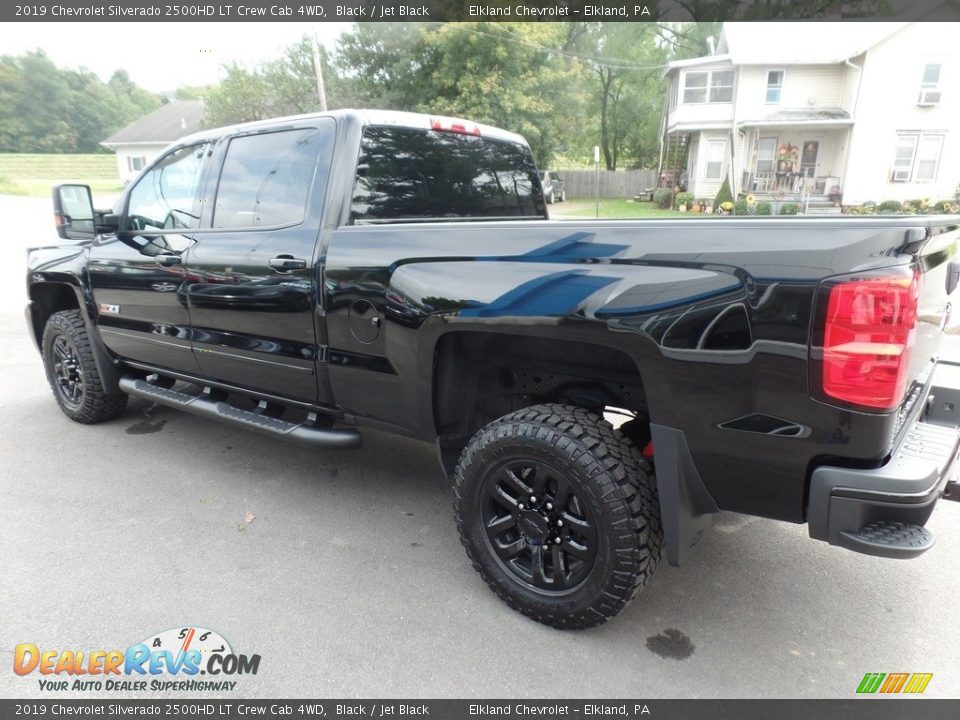 2019 Chevrolet Silverado 2500HD LT Crew Cab 4WD Black / Jet Black Photo #7