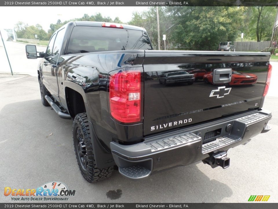 2019 Chevrolet Silverado 2500HD LT Crew Cab 4WD Black / Jet Black Photo #8