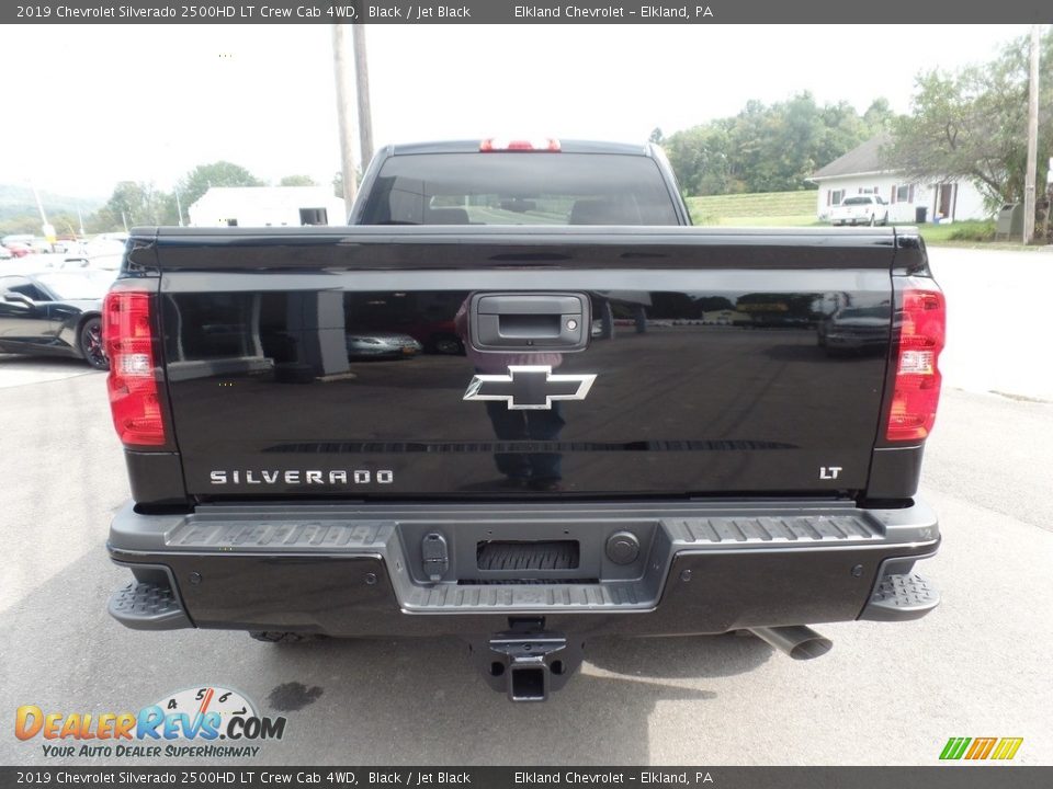 2019 Chevrolet Silverado 2500HD LT Crew Cab 4WD Black / Jet Black Photo #9
