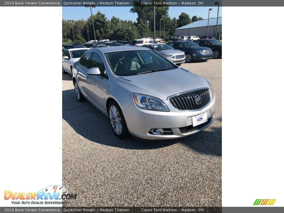 2014 Buick Verano Convenience Quicksilver Metallic / Medium Titanium Photo #1