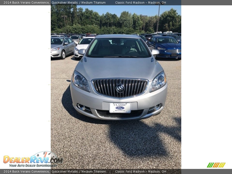 2014 Buick Verano Convenience Quicksilver Metallic / Medium Titanium Photo #2