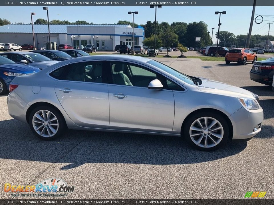 2014 Buick Verano Convenience Quicksilver Metallic / Medium Titanium Photo #3