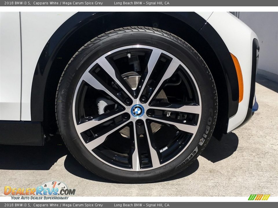 2018 BMW i3 S Capparis White / Mega Carum Spice Grey Photo #9