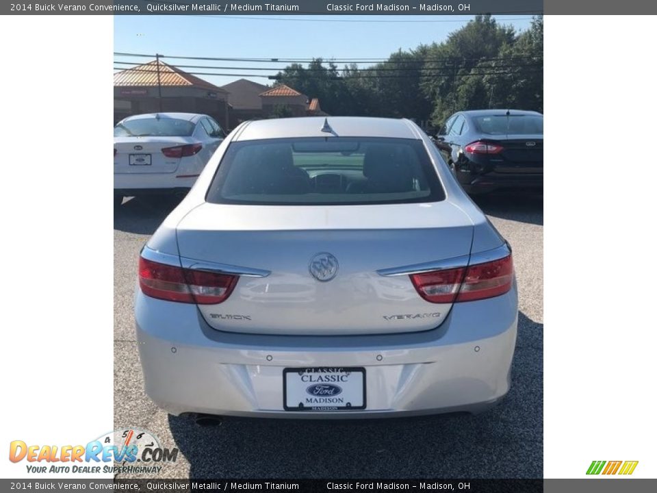 2014 Buick Verano Convenience Quicksilver Metallic / Medium Titanium Photo #4
