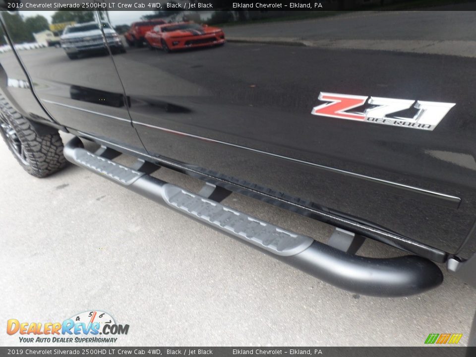 2019 Chevrolet Silverado 2500HD LT Crew Cab 4WD Black / Jet Black Photo #13