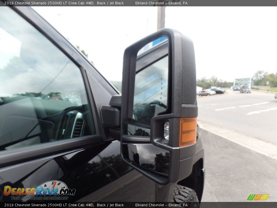 2019 Chevrolet Silverado 2500HD LT Crew Cab 4WD Black / Jet Black Photo #14