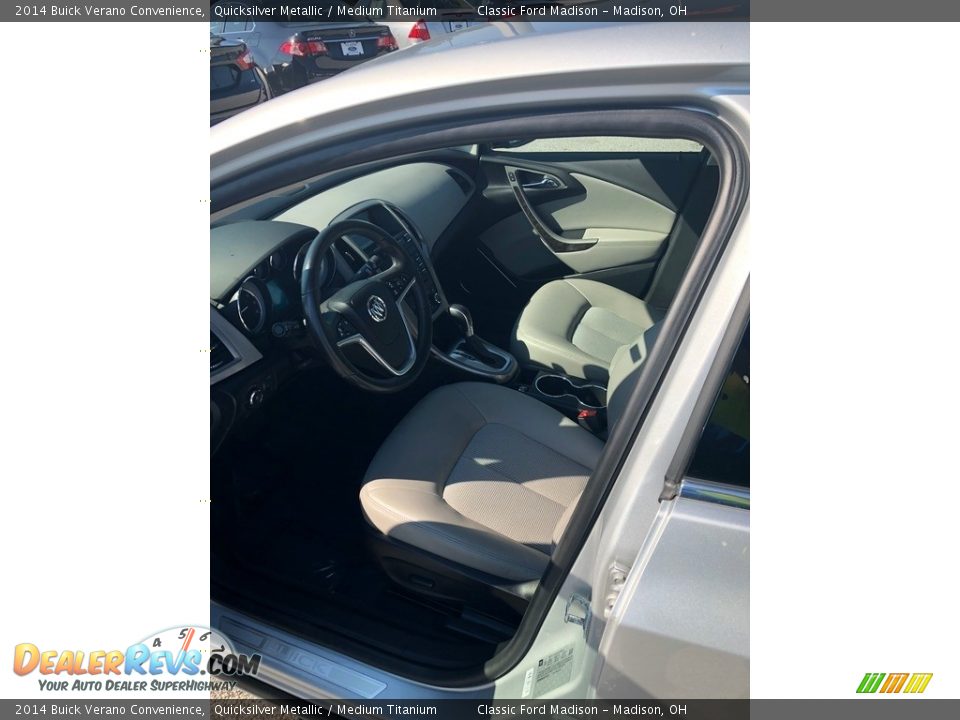 2014 Buick Verano Convenience Quicksilver Metallic / Medium Titanium Photo #6