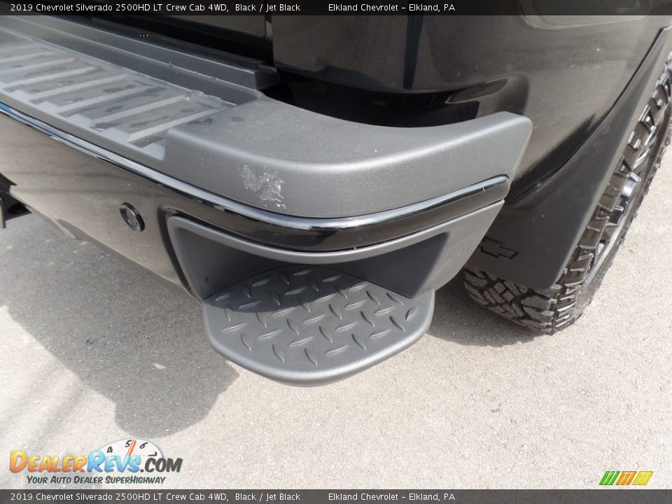 2019 Chevrolet Silverado 2500HD LT Crew Cab 4WD Black / Jet Black Photo #15