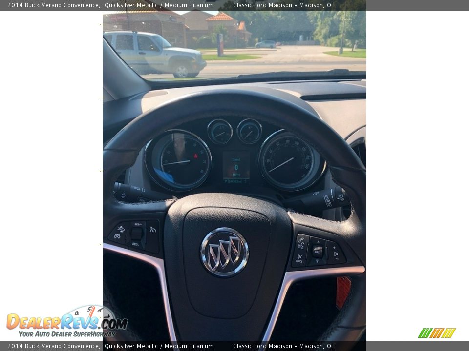 2014 Buick Verano Convenience Quicksilver Metallic / Medium Titanium Photo #7