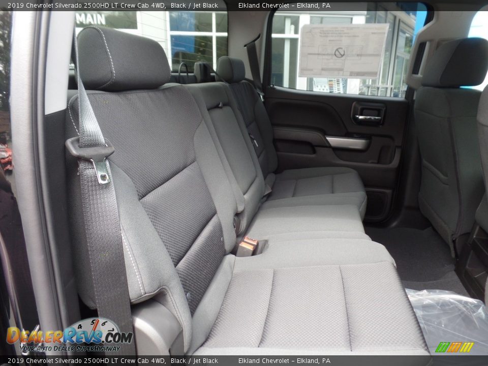 2019 Chevrolet Silverado 2500HD LT Crew Cab 4WD Black / Jet Black Photo #20