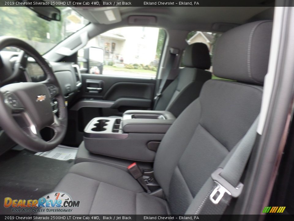 2019 Chevrolet Silverado 2500HD LT Crew Cab 4WD Black / Jet Black Photo #23