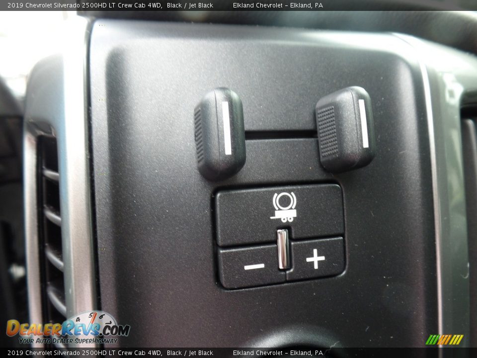 2019 Chevrolet Silverado 2500HD LT Crew Cab 4WD Black / Jet Black Photo #27