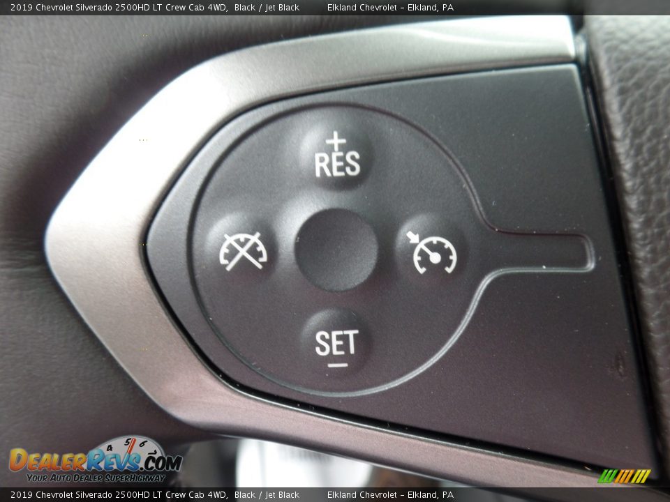2019 Chevrolet Silverado 2500HD LT Crew Cab 4WD Black / Jet Black Photo #30