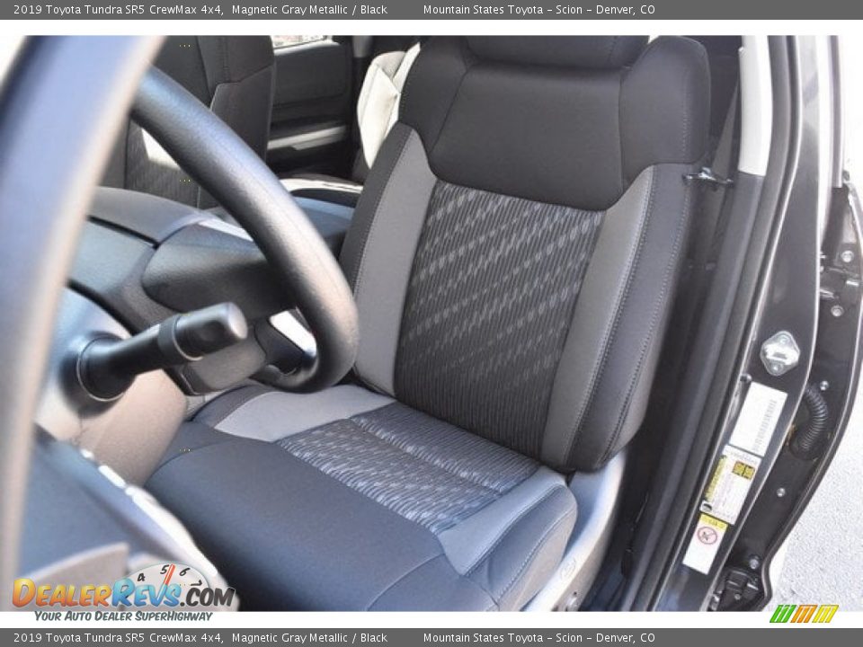 2019 Toyota Tundra SR5 CrewMax 4x4 Magnetic Gray Metallic / Black Photo #7