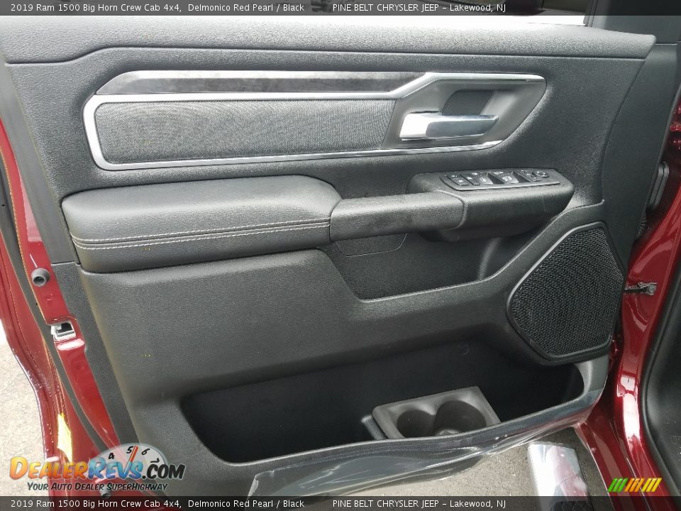 2019 Ram 1500 Big Horn Crew Cab 4x4 Delmonico Red Pearl / Black Photo #6