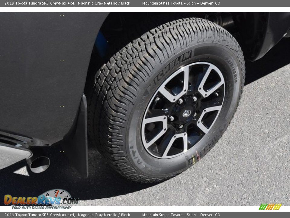 2019 Toyota Tundra SR5 CrewMax 4x4 Magnetic Gray Metallic / Black Photo #34
