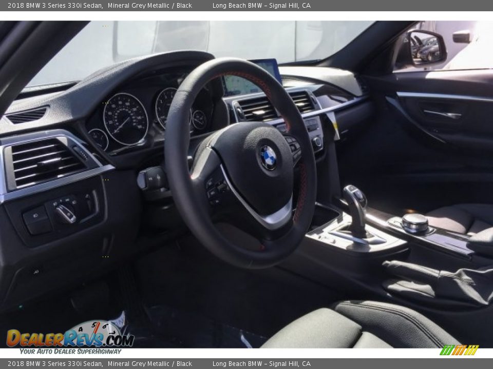 2018 BMW 3 Series 330i Sedan Mineral Grey Metallic / Black Photo #4