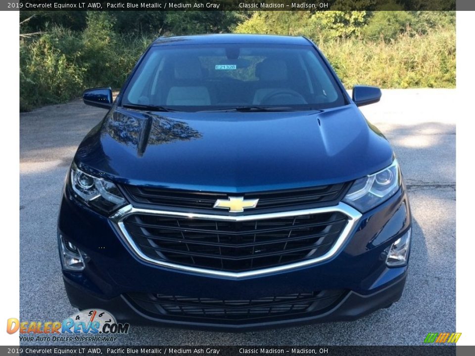 2019 Chevrolet Equinox LT AWD Pacific Blue Metallic / Medium Ash Gray Photo #2
