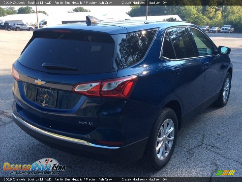 2019 Chevrolet Equinox LT AWD Pacific Blue Metallic / Medium Ash Gray Photo #6