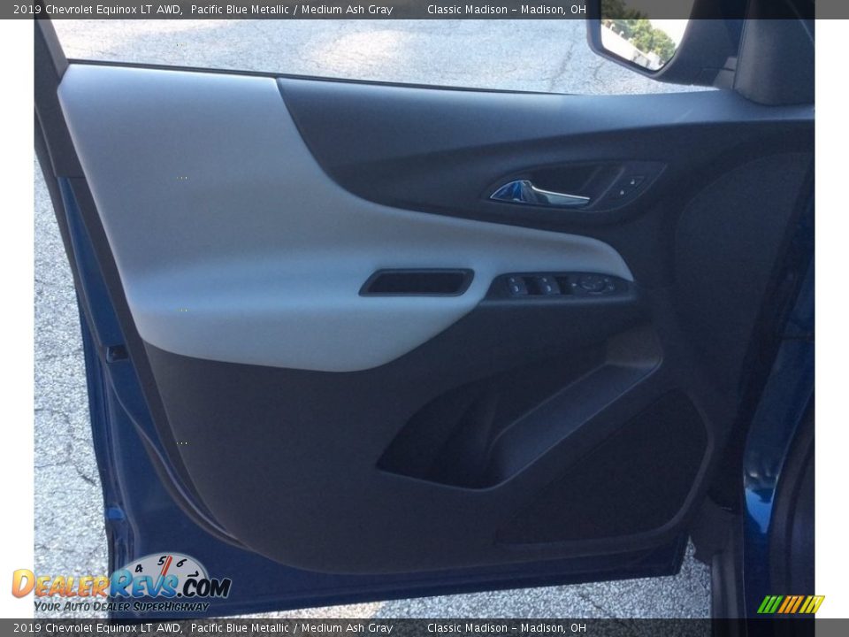 2019 Chevrolet Equinox LT AWD Pacific Blue Metallic / Medium Ash Gray Photo #8