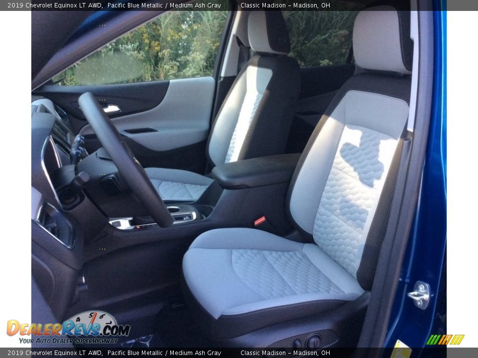 2019 Chevrolet Equinox LT AWD Pacific Blue Metallic / Medium Ash Gray Photo #10