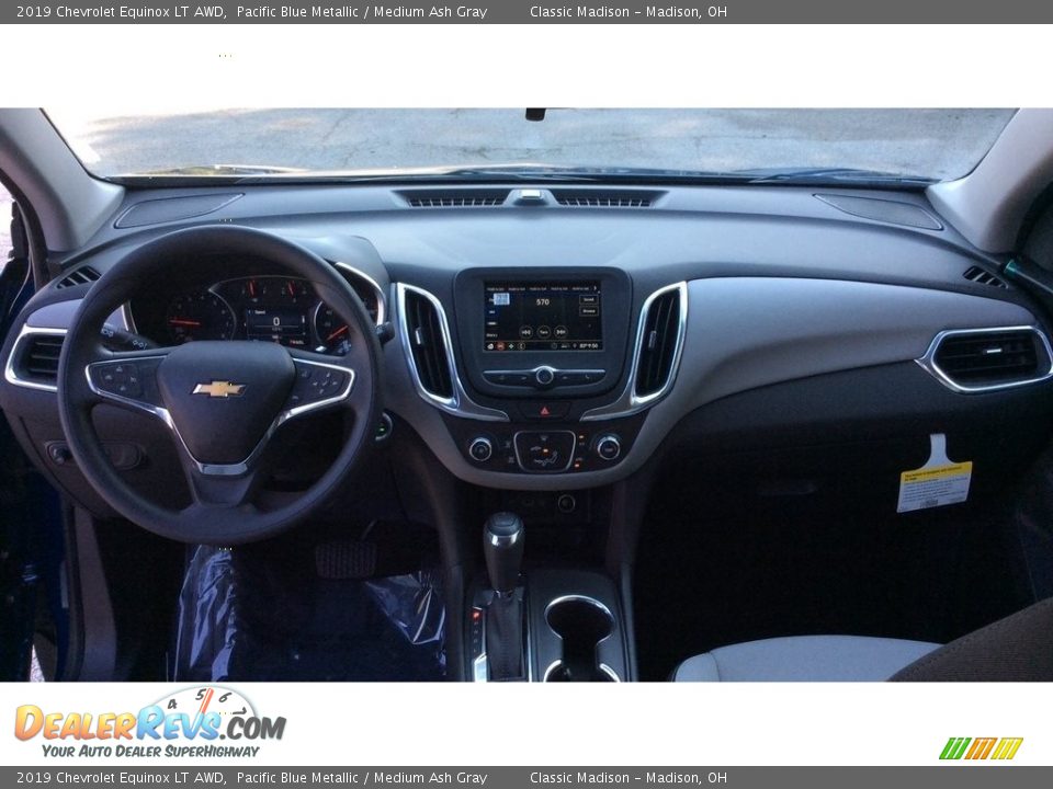 2019 Chevrolet Equinox LT AWD Pacific Blue Metallic / Medium Ash Gray Photo #11