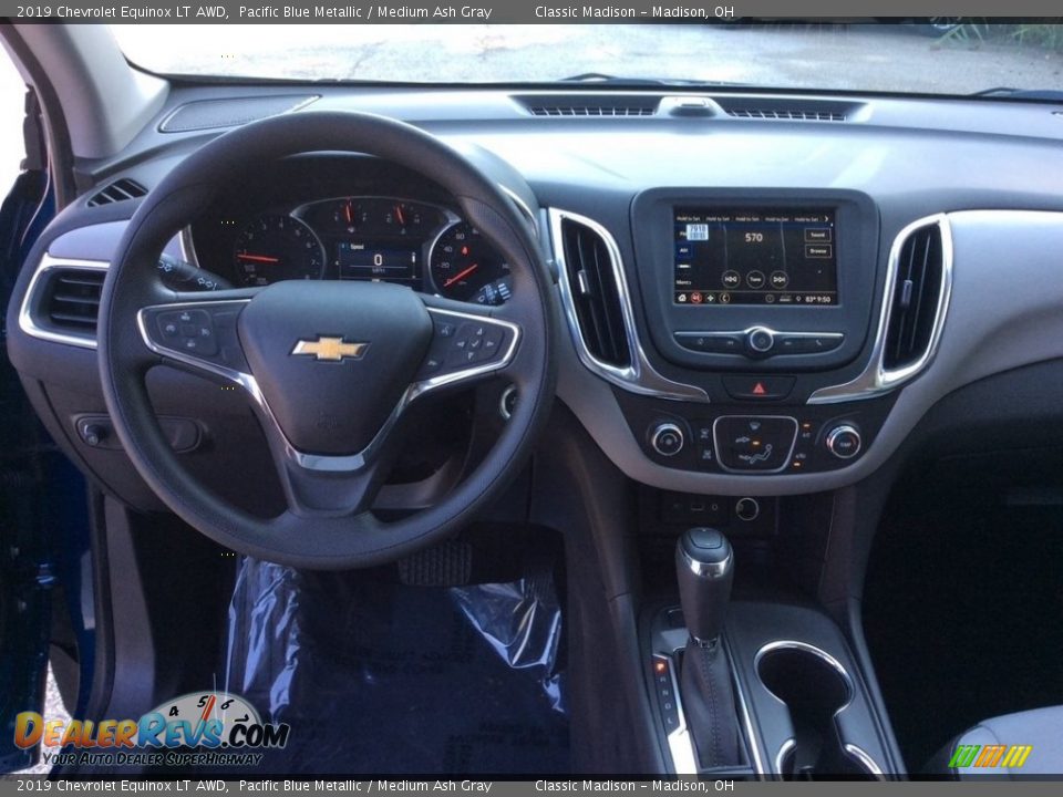 2019 Chevrolet Equinox LT AWD Pacific Blue Metallic / Medium Ash Gray Photo #12