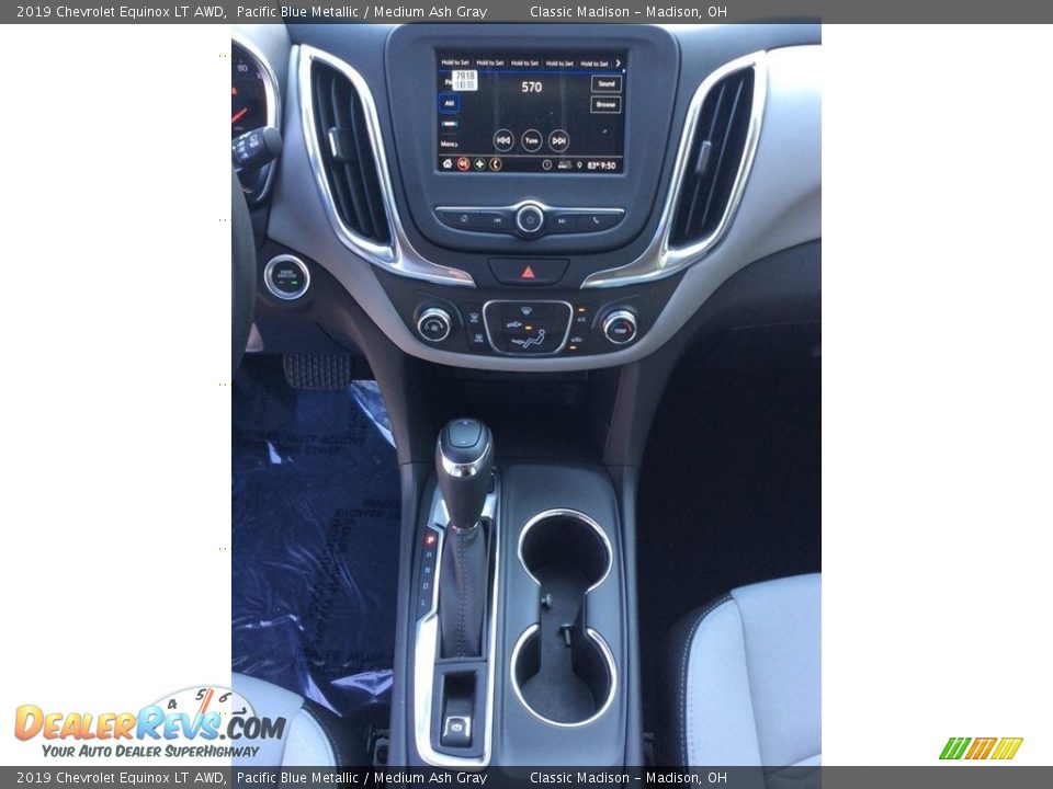2019 Chevrolet Equinox LT AWD Pacific Blue Metallic / Medium Ash Gray Photo #13