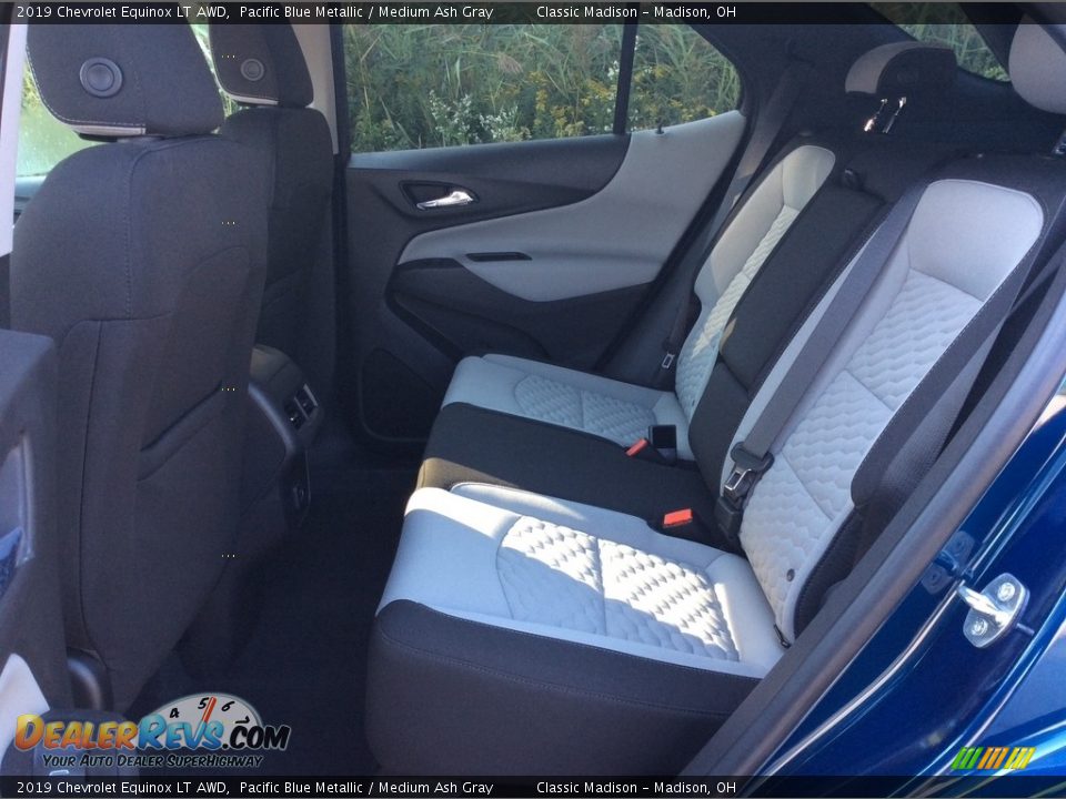 2019 Chevrolet Equinox LT AWD Pacific Blue Metallic / Medium Ash Gray Photo #16