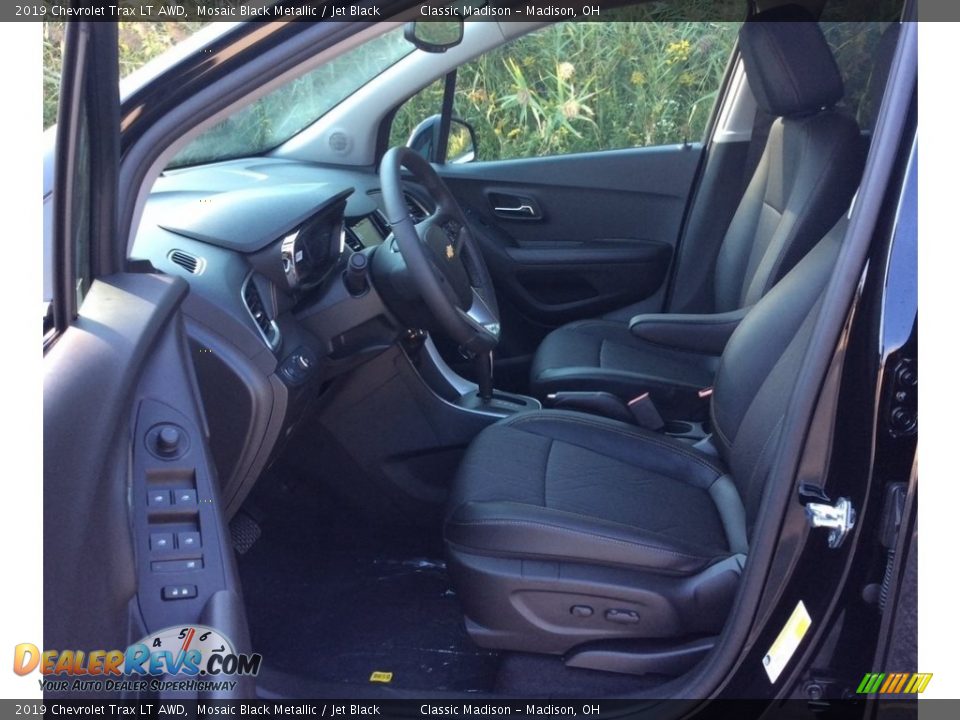 2019 Chevrolet Trax LT AWD Mosaic Black Metallic / Jet Black Photo #9