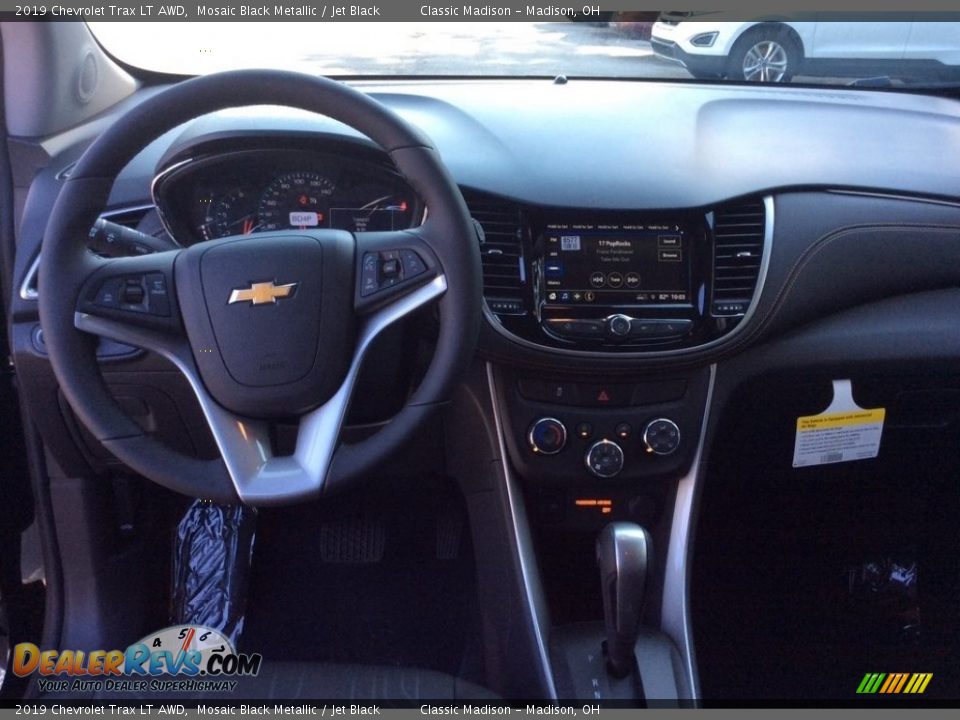 2019 Chevrolet Trax LT AWD Mosaic Black Metallic / Jet Black Photo #12
