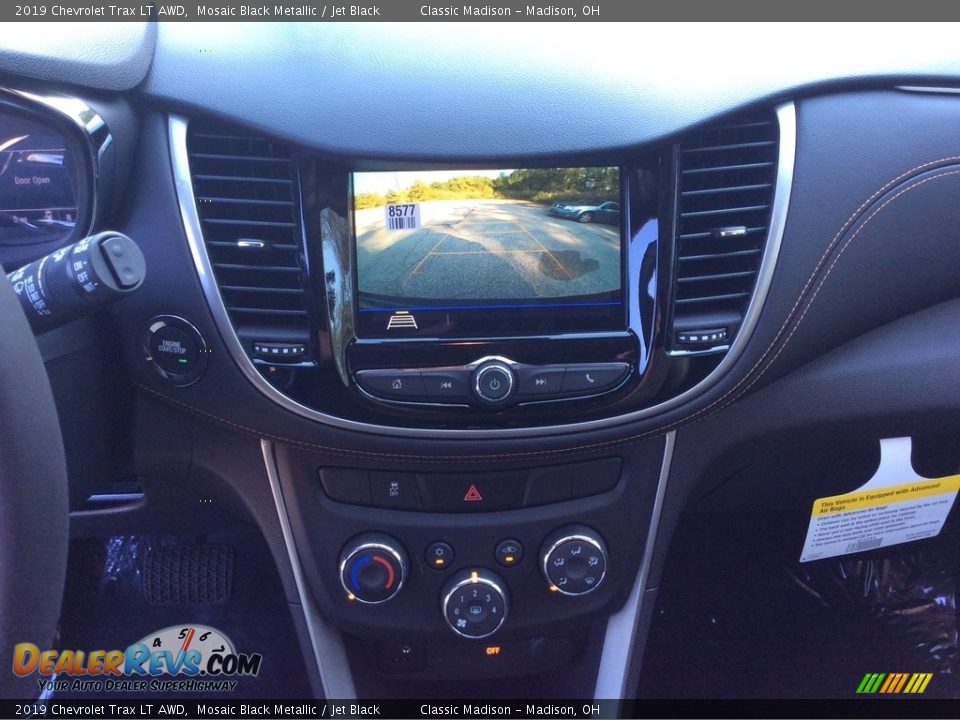 2019 Chevrolet Trax LT AWD Mosaic Black Metallic / Jet Black Photo #14