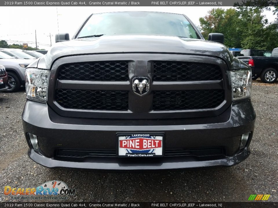 2019 Ram 1500 Classic Express Quad Cab 4x4 Granite Crystal Metallic / Black Photo #2