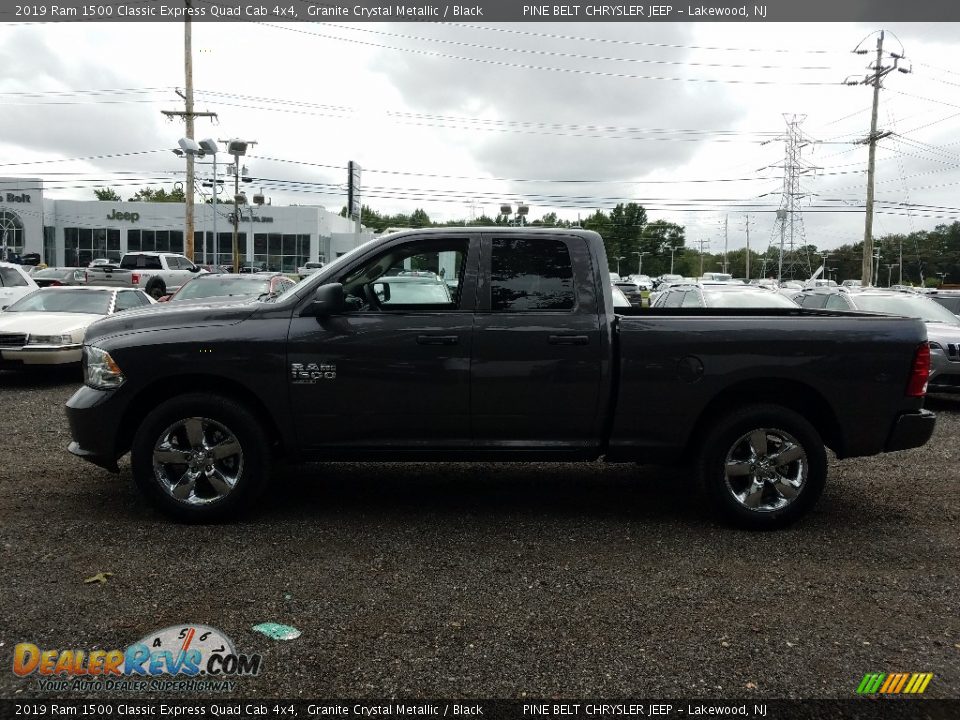 2019 Ram 1500 Classic Express Quad Cab 4x4 Granite Crystal Metallic / Black Photo #3