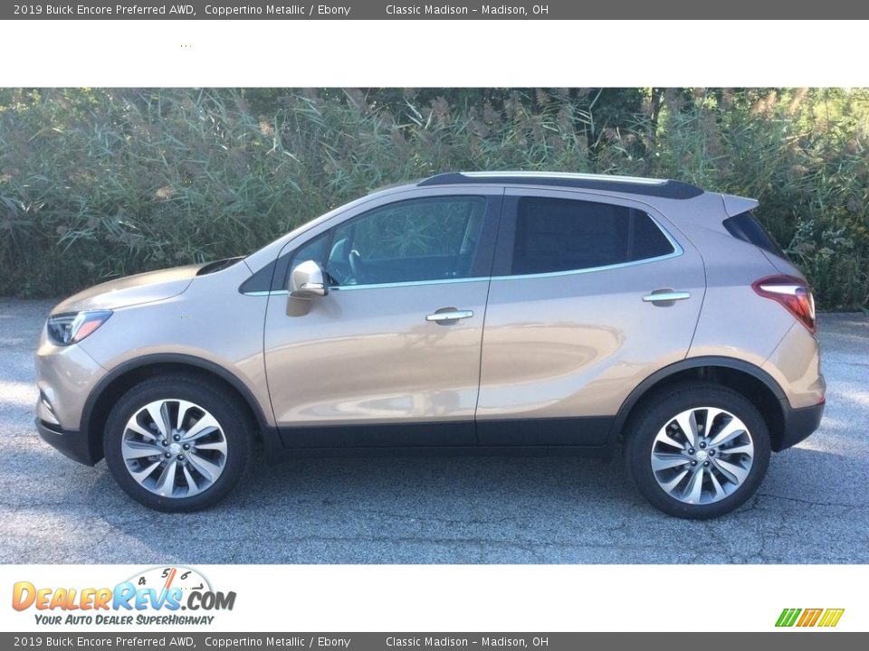 2019 Buick Encore Preferred AWD Coppertino Metallic / Ebony Photo #3