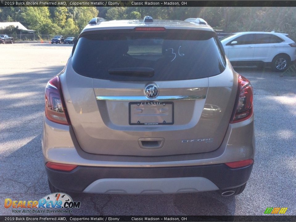 2019 Buick Encore Preferred AWD Coppertino Metallic / Ebony Photo #5
