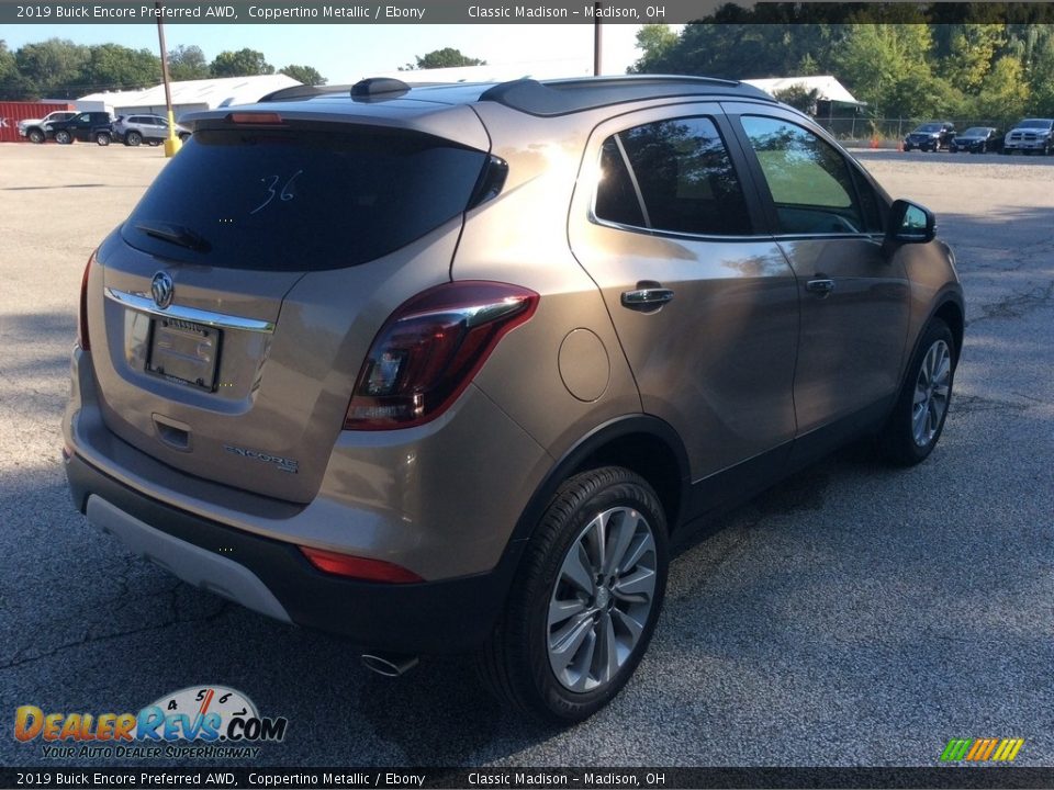 2019 Buick Encore Preferred AWD Coppertino Metallic / Ebony Photo #6