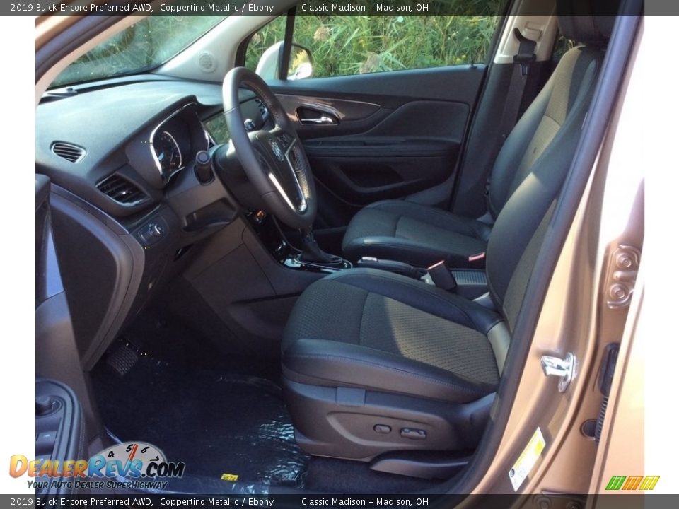 2019 Buick Encore Preferred AWD Coppertino Metallic / Ebony Photo #9