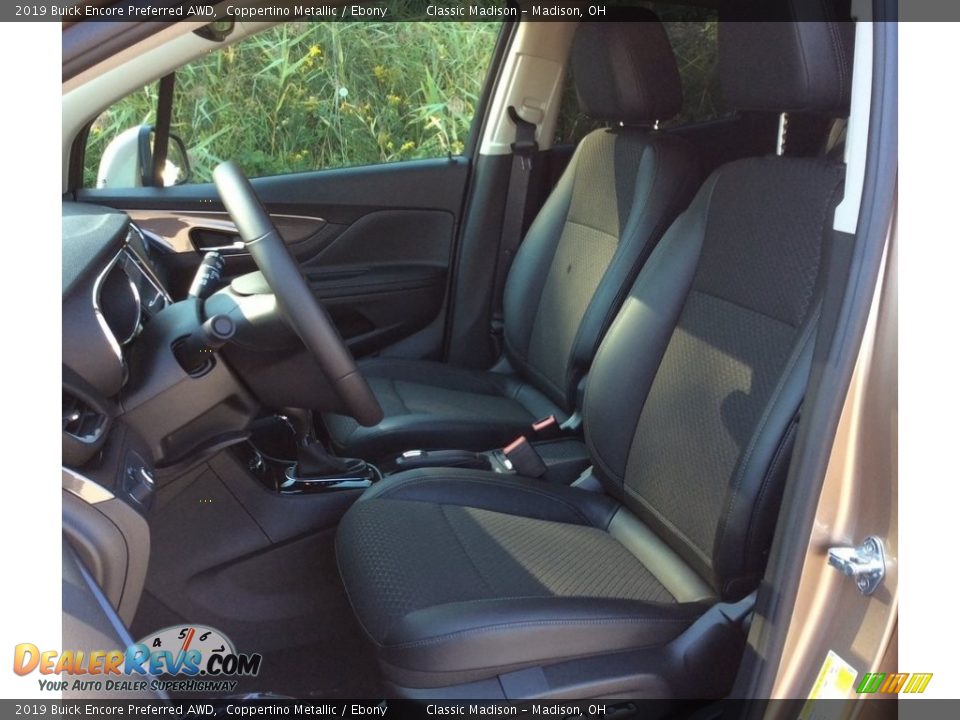 2019 Buick Encore Preferred AWD Coppertino Metallic / Ebony Photo #10