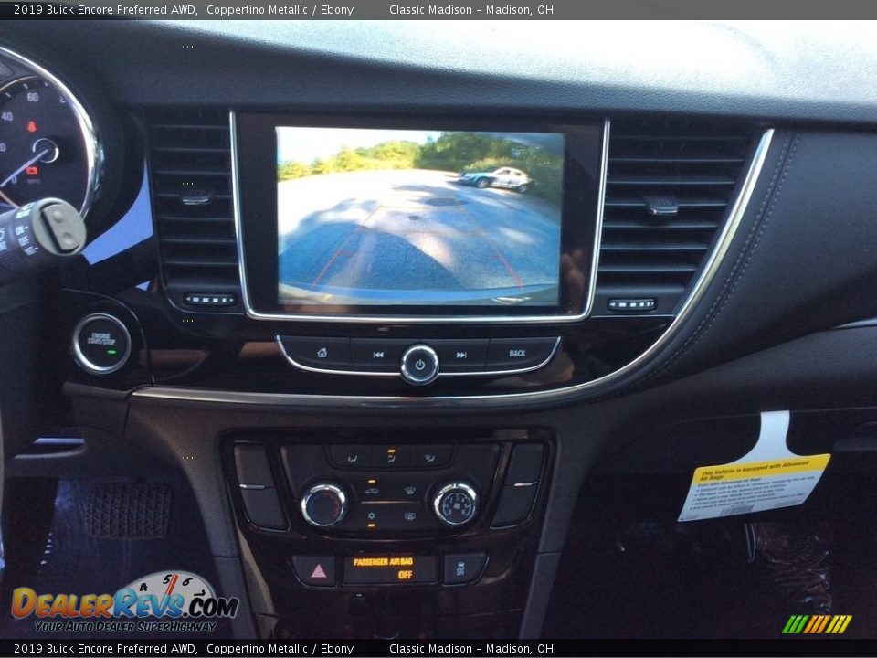 2019 Buick Encore Preferred AWD Coppertino Metallic / Ebony Photo #14