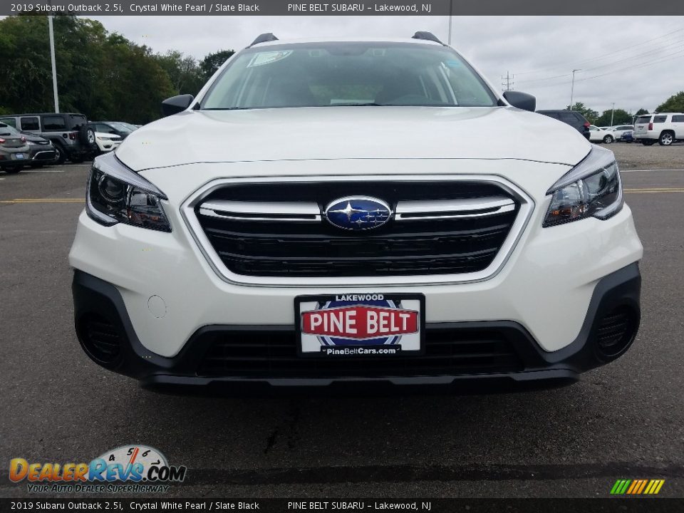 2019 Subaru Outback 2.5i Crystal White Pearl / Slate Black Photo #2