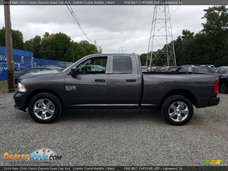 2019 Ram 1500 Classic Express Quad Cab 4x4 Granite Crystal Metallic / Black Photo #3