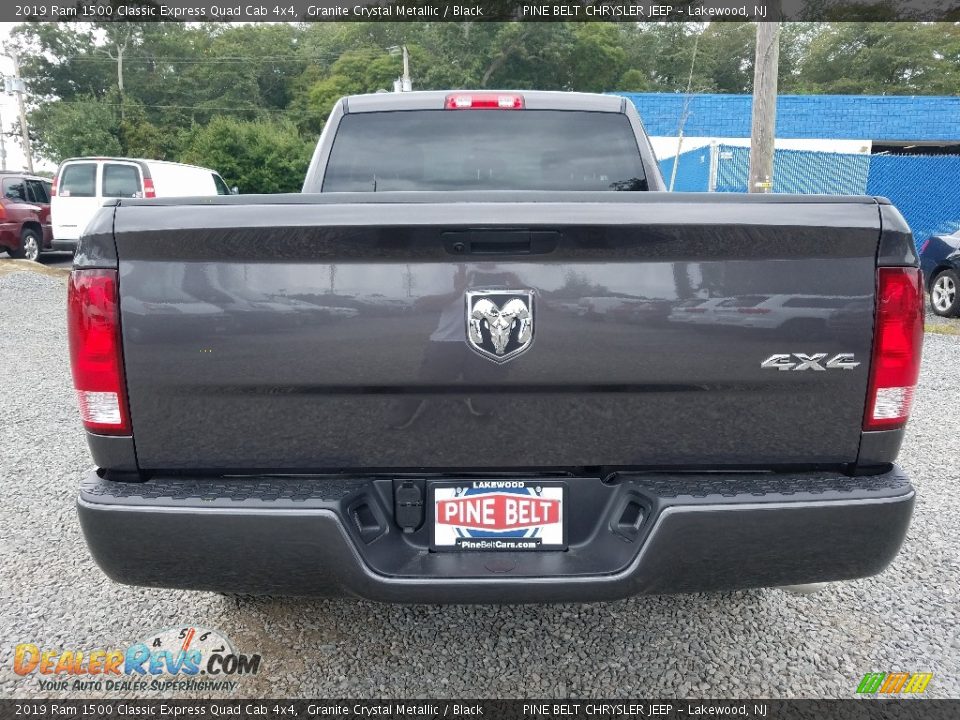 2019 Ram 1500 Classic Express Quad Cab 4x4 Granite Crystal Metallic / Black Photo #5