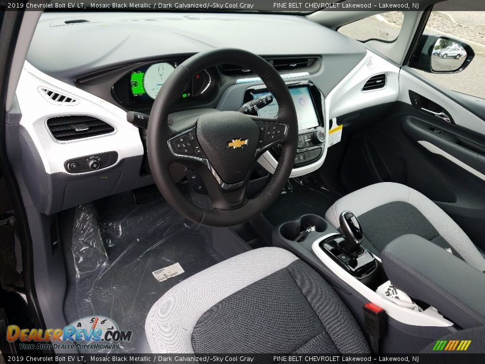 2019 Chevrolet Bolt EV LT Mosaic Black Metallic / Dark Galvanized/­Sky Cool Gray Photo #8