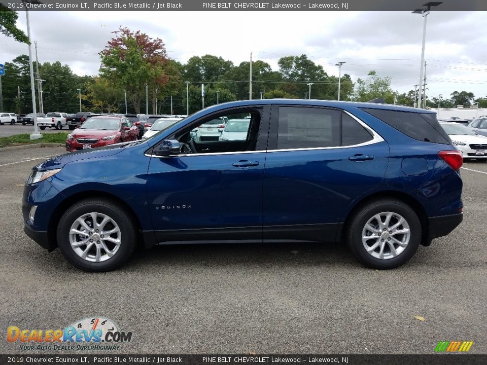 2019 Chevrolet Equinox LT Pacific Blue Metallic / Jet Black Photo #3