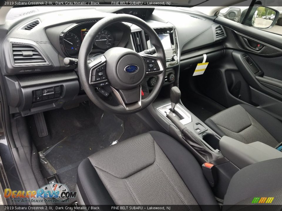 Black Interior - 2019 Subaru Crosstrek 2.0i Photo #7